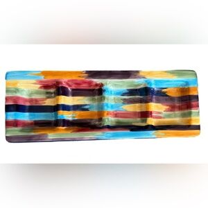 Madrid Tabletop Interiors 4 Compartment Relish Tray Never Used Original Box